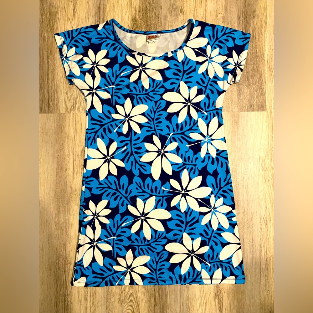 Hula Bay Hawaiian Print Girl’s Dress